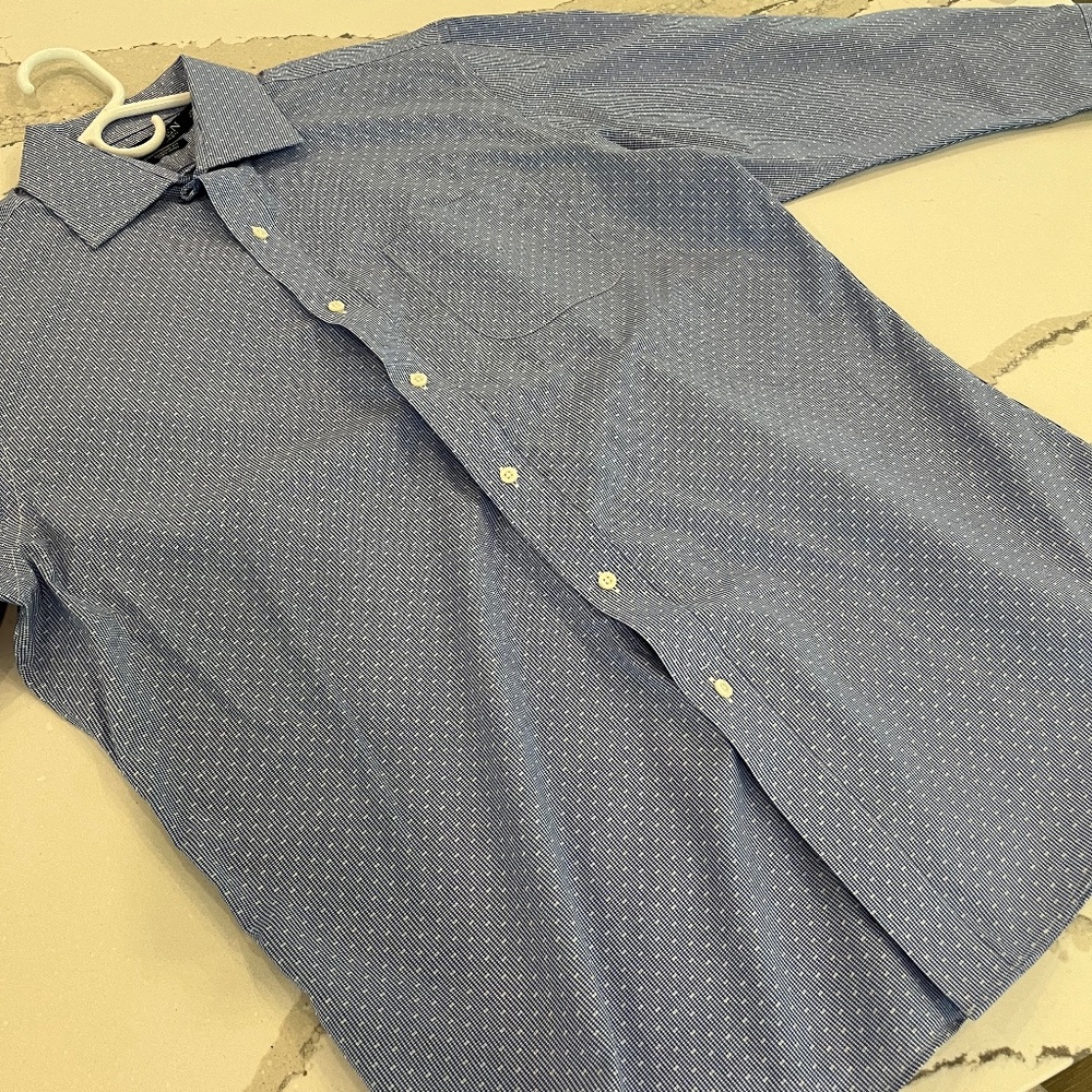 Lauren Ralph Lauren Classic Fit Non-Iron Long Sleeve Button Down
